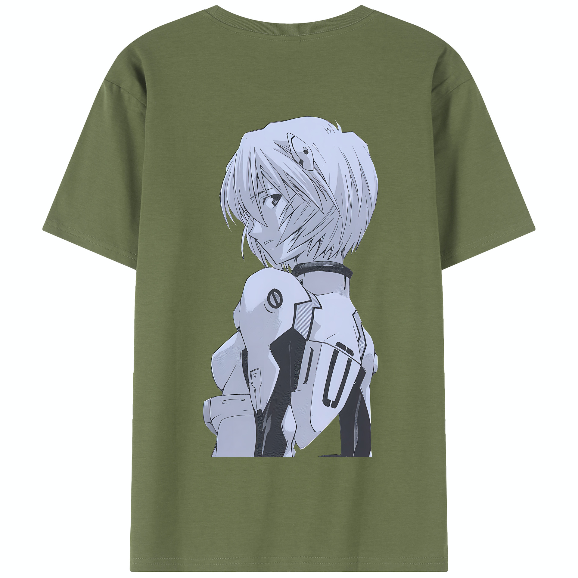 （画像用） EVA 新世紀エヴァンゲリオン 綿100％半袖Tシャツ（背面プリント）